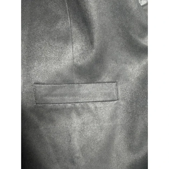 Hardy Amies London Vest 38S Gray Formal Waistcoat NWT Polyester - Picture 6 of 10